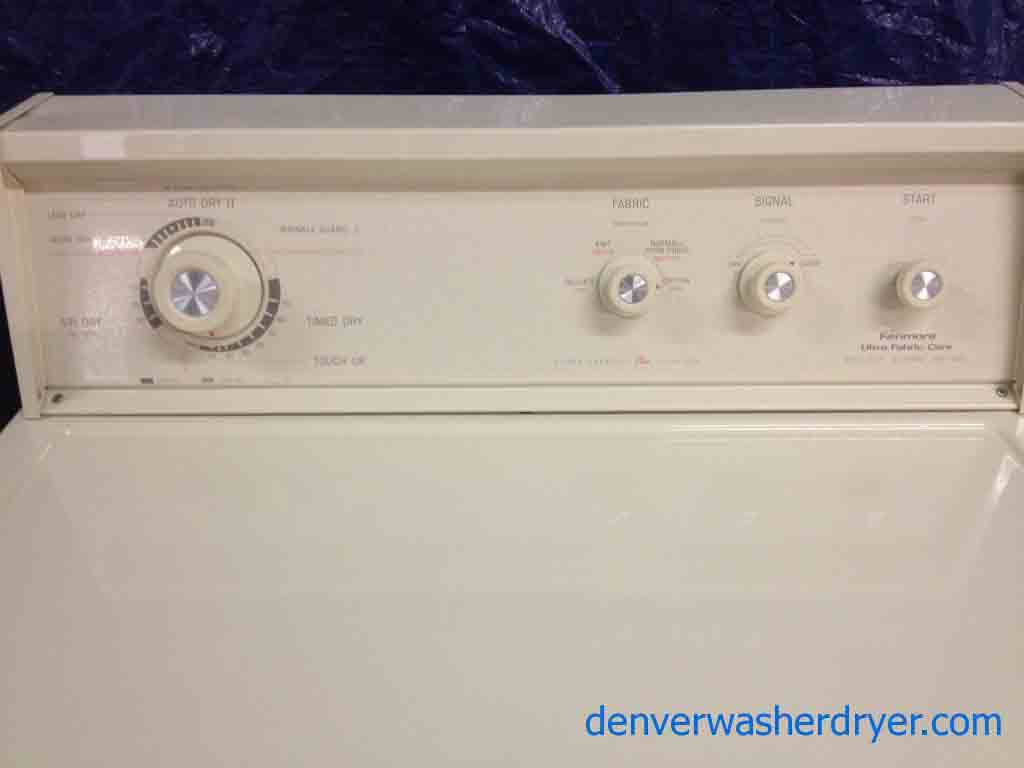 Gorgeous Almond Extra Large Capacity Plus Kenmore Dryer!