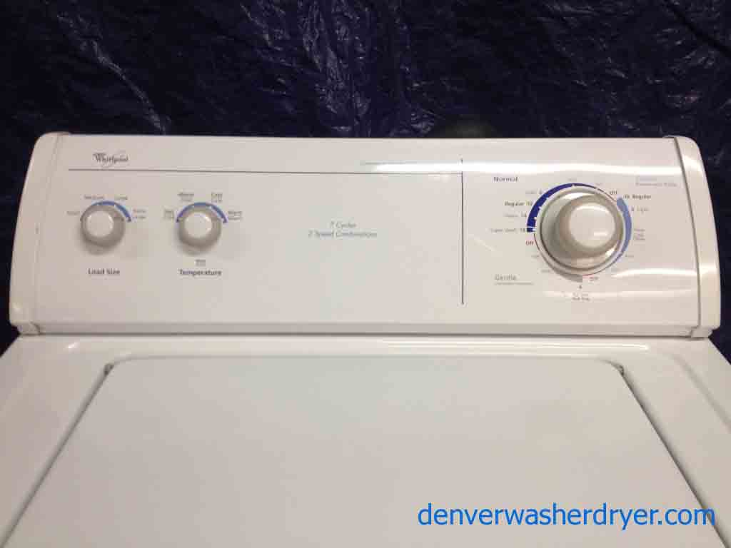 Extra Large Capacity Whirlpool Washer