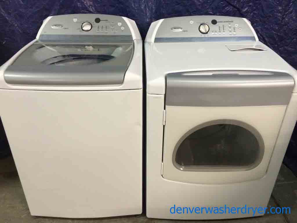 HE Agitator-less Cabrio Washer/Dryer Set!