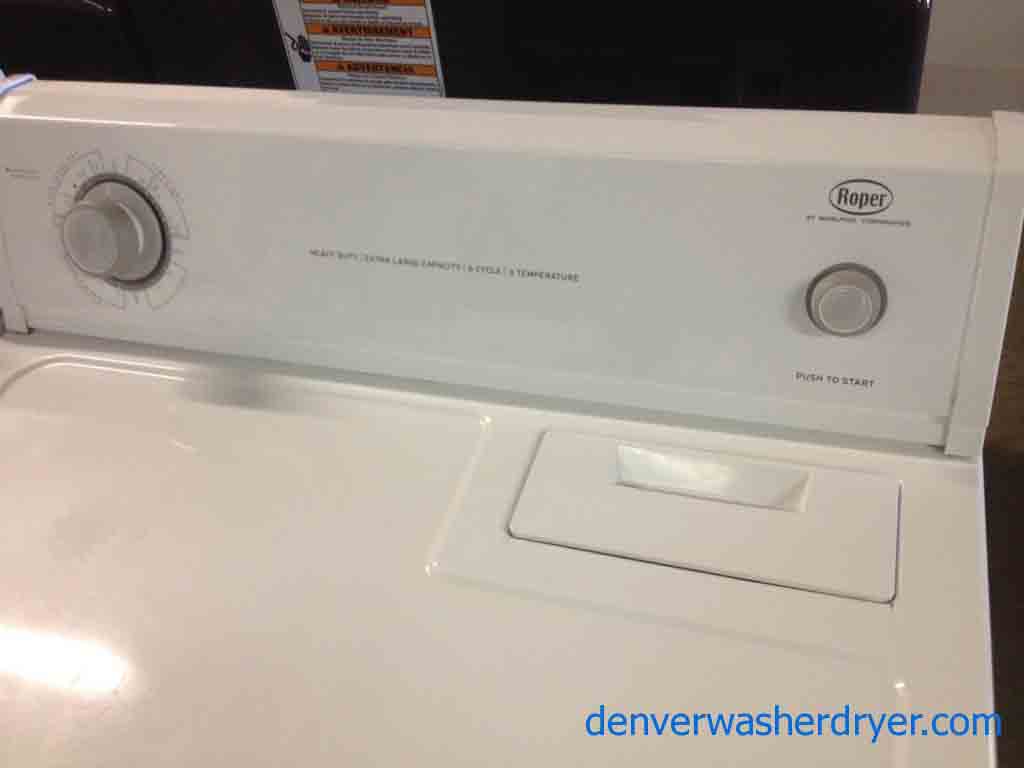 Whirlpool Roper Washer/Dryer Set!