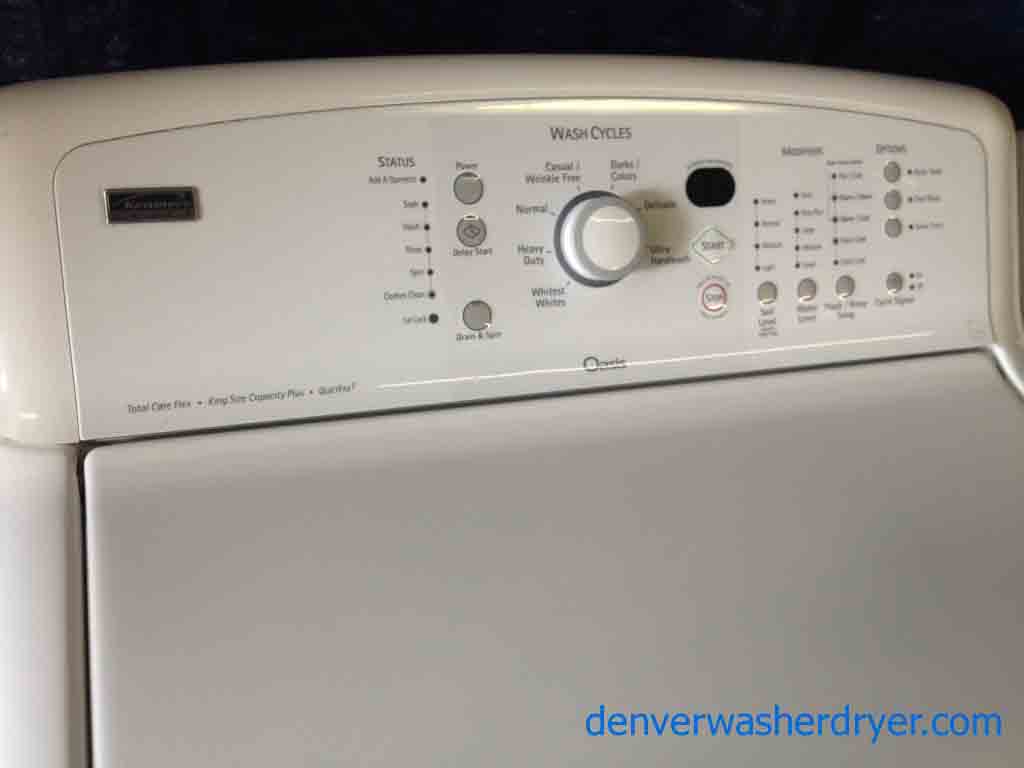 Kenmore Elite Oasis Washer/Dryer Set!