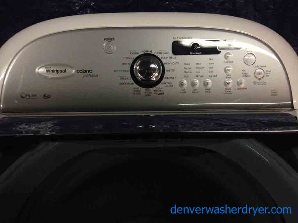 Whirlpool Cabrio Platinum Washer!