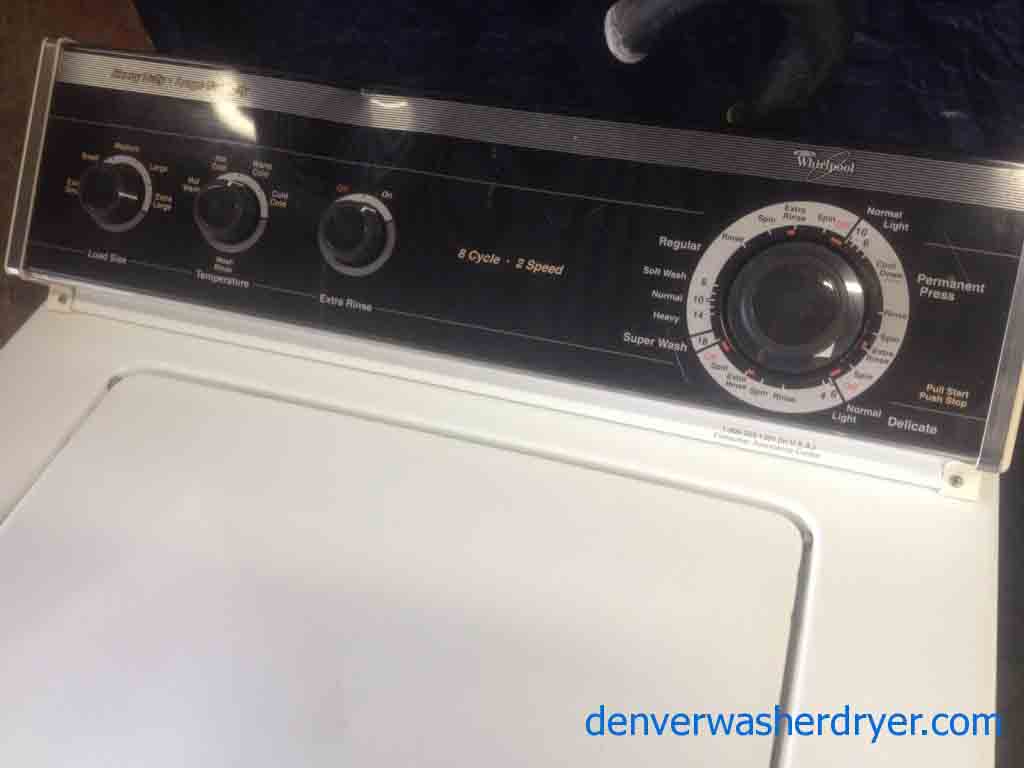 Heavy Duty Whirlpool Washer!