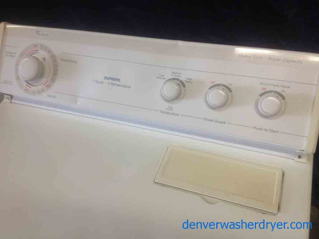 Heavy Duty Whirlpool Dryer!