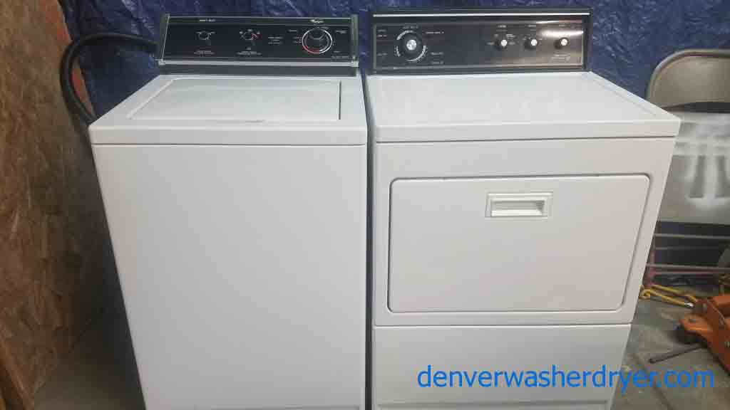 Heavy-Duty Washer/Dryer Whirlpool Set!