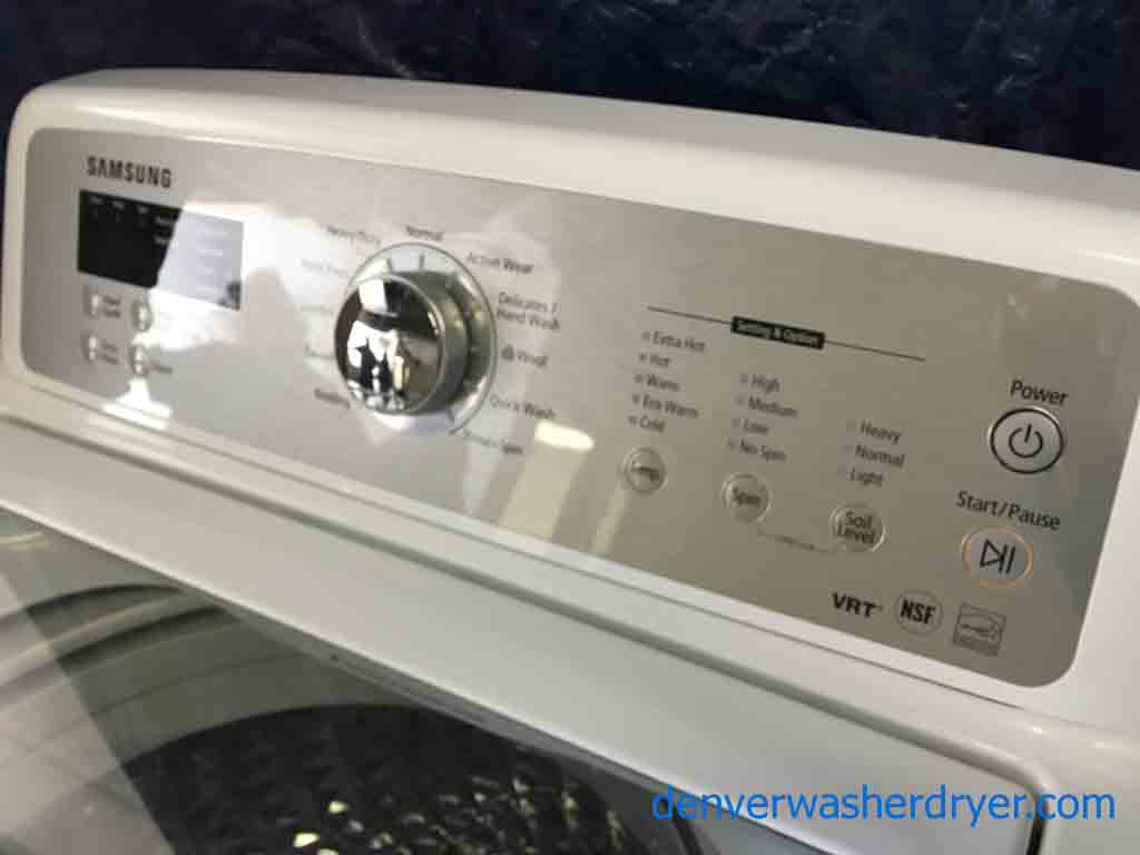 Agitator-less Samsung Washer!