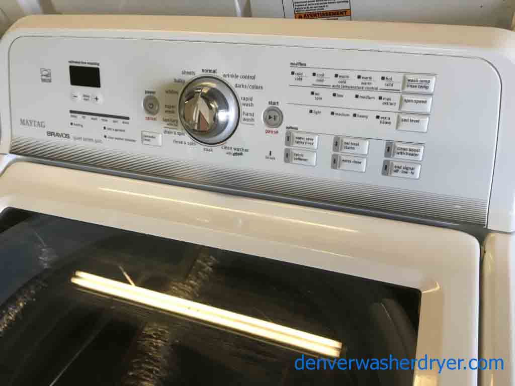 5 cu.ft. Maytag Bravos Washing Machine