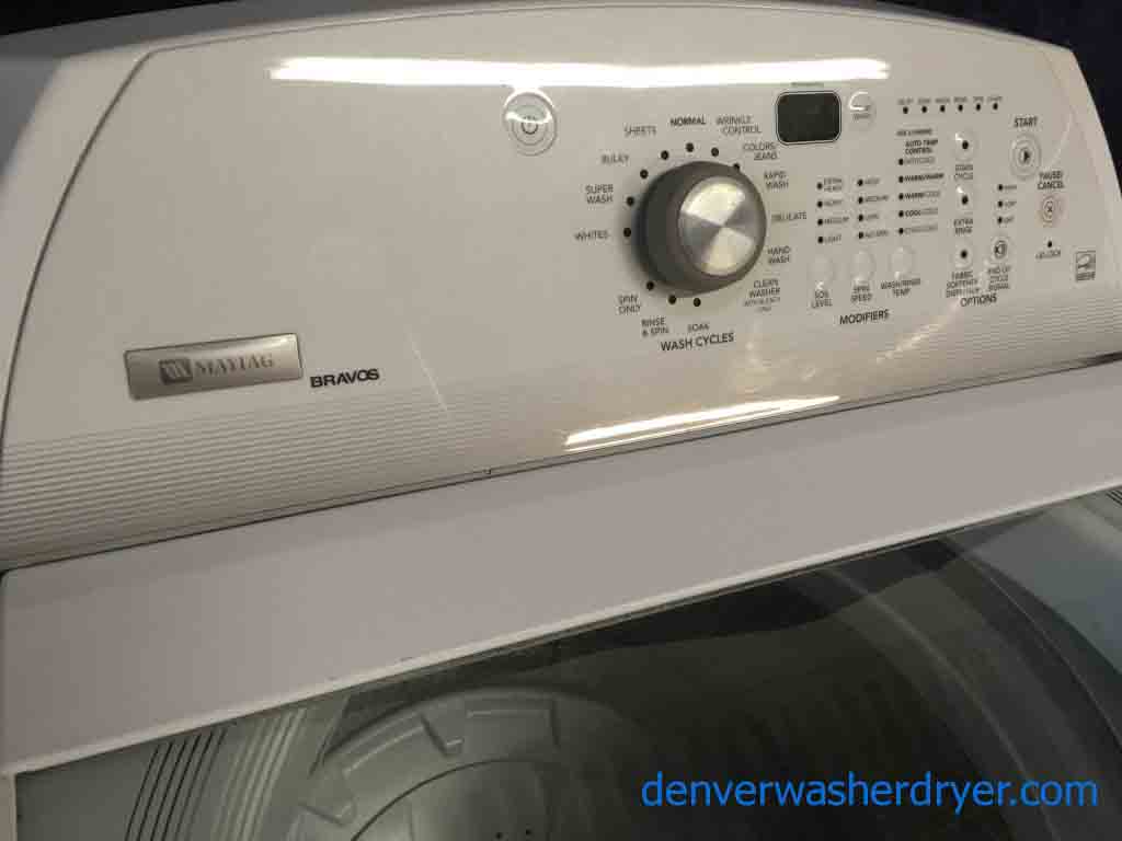 High-Efficiency Maytag Bravos Washer!