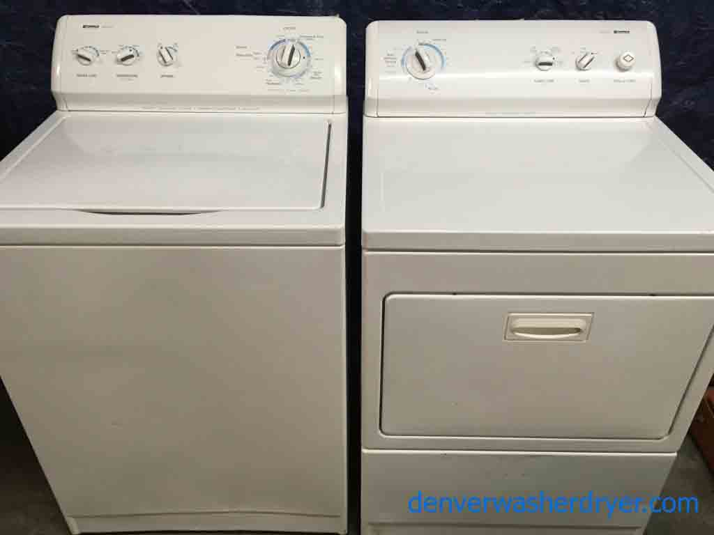 Newer Kenmore Washer/Dryer Set