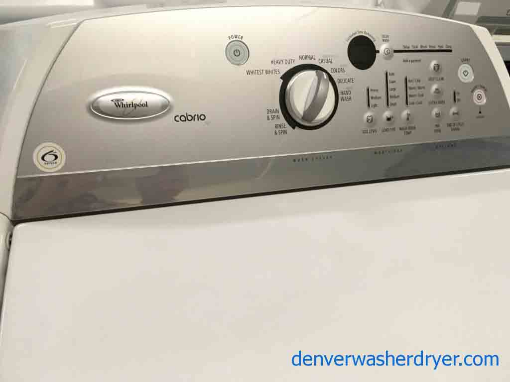 Whirlpool Cabrio Washer/Dryer Set!