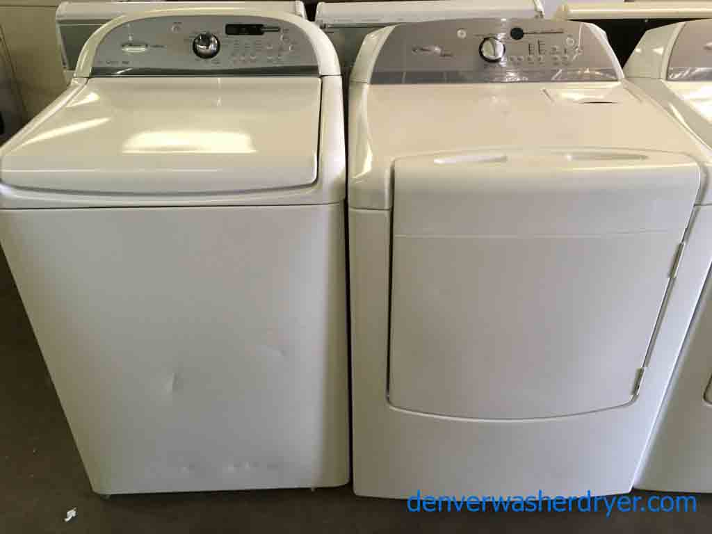 High-Efficiency Whirlpool Cabrio Washer/Dryer Set!
