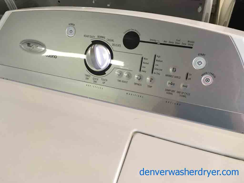 Large Images for HighEfficiency Whirlpool Cabrio Washer/Dryer Set! 2525