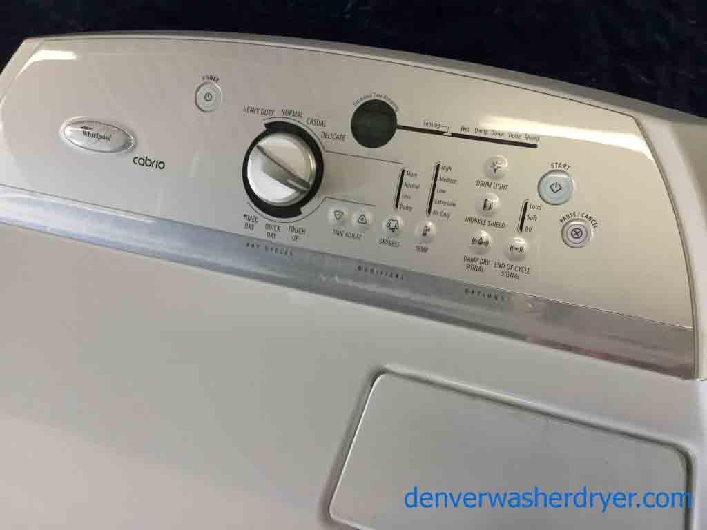 Whirlpool Cabrio Agi Washer/Dryer Set!
