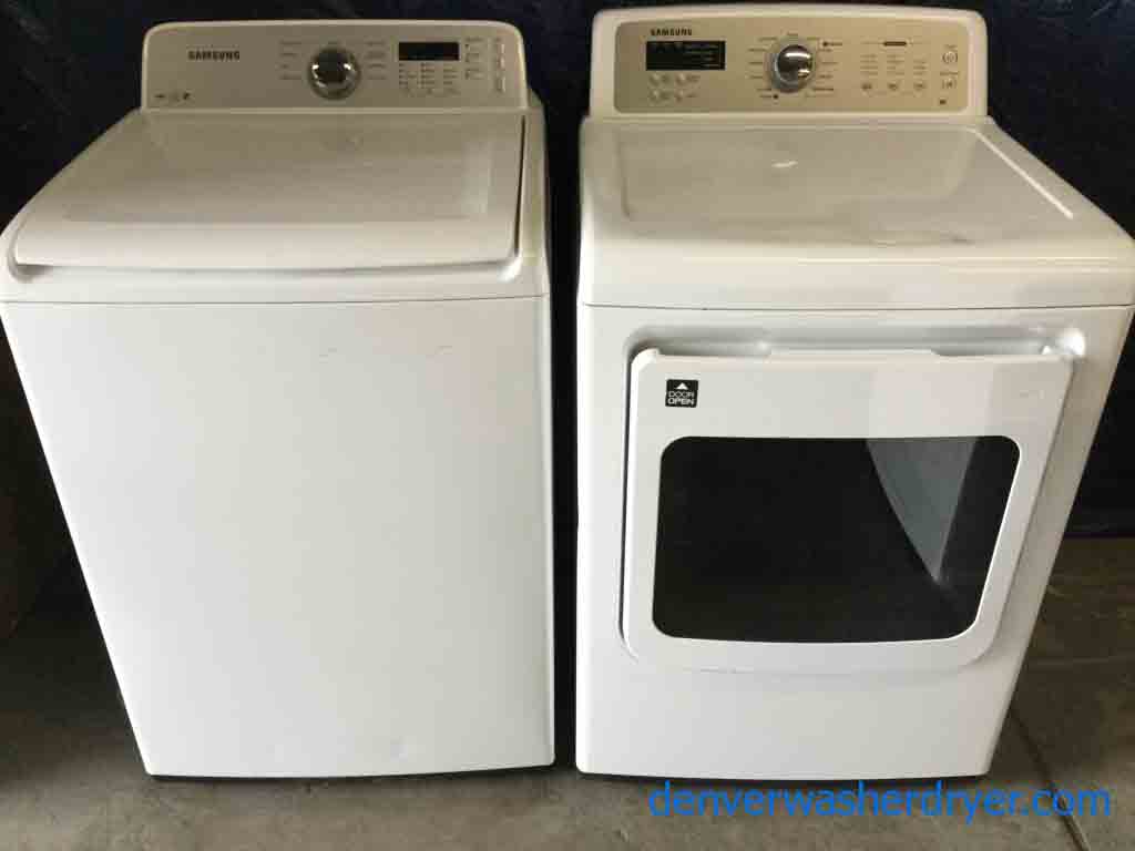Large Images for EcoFriendly, HE Samsung Washer & Steam Dryer Set 2514