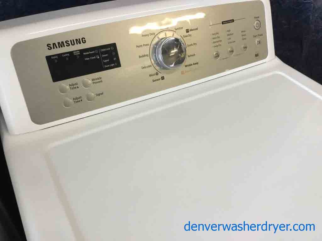 Large Images for EcoFriendly, HE Samsung Washer & Steam Dryer Set 2514
