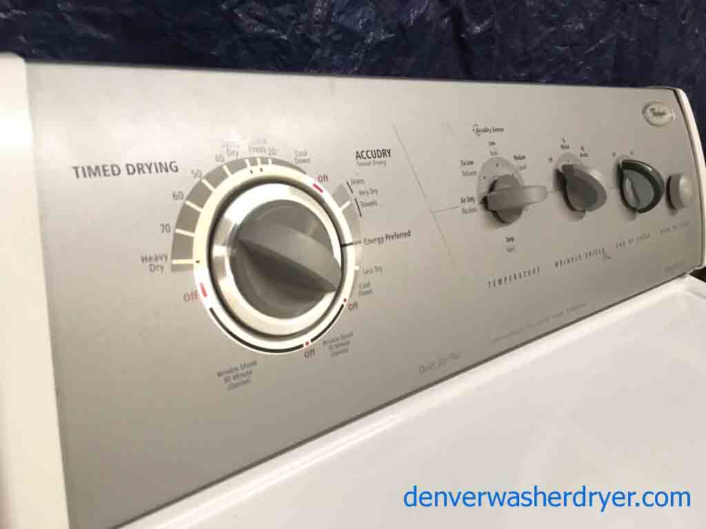 Loaded Whirlpool Gold Washer & Dryer, 220v