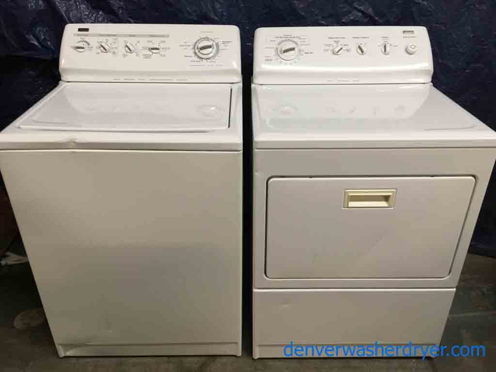 Heavy-Duty Kenmore Elite Washer Dryer Set