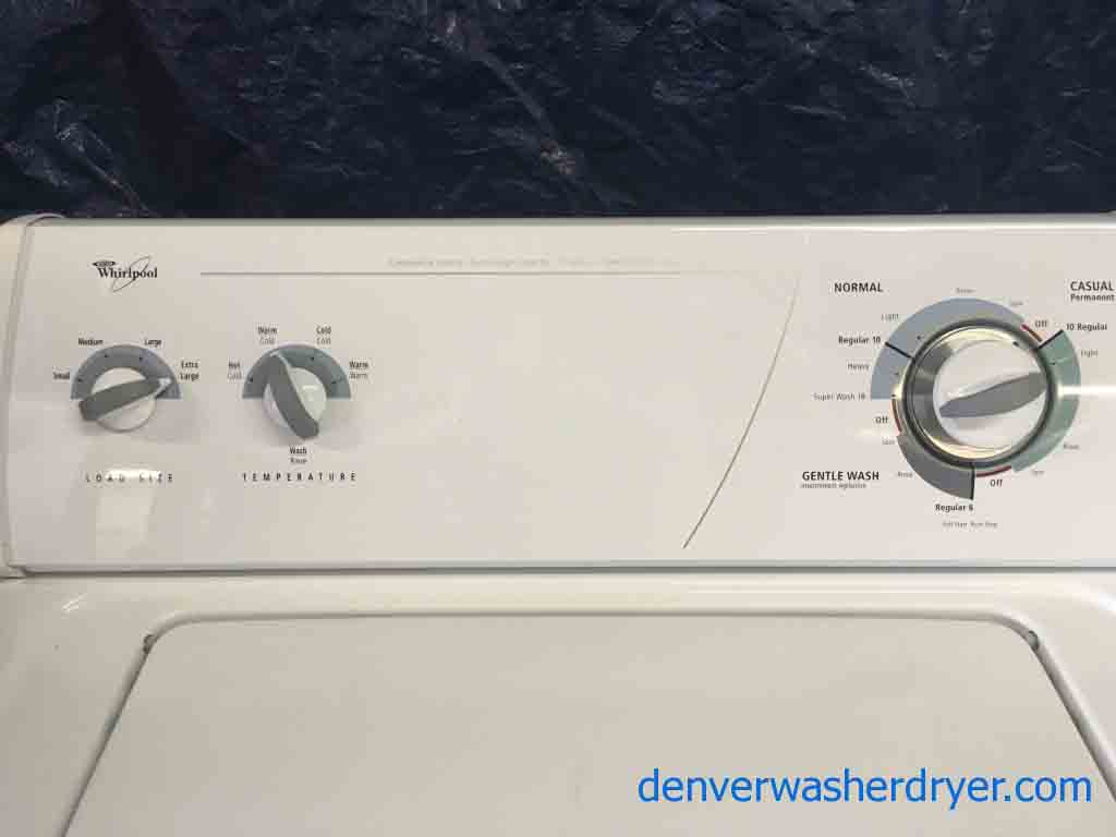 Large Images for Whirlpool DirectDrive Washer and Matching *GAS* Dryer