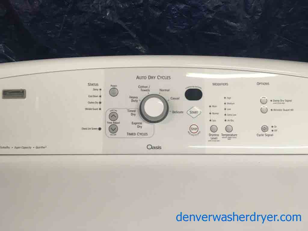 King Size Kenmore Oasis Washer and Dryer, Direct-Drive