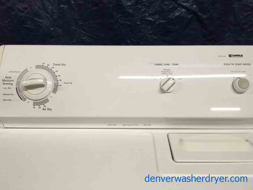 Heavy Duty Kenmore 80 Series Washer Dryer Set!