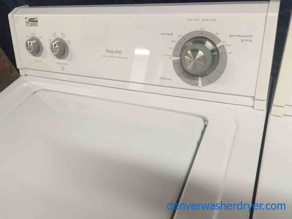 Large Images for Estate by Whirlpool DirectDrive Washer Dryer Set
