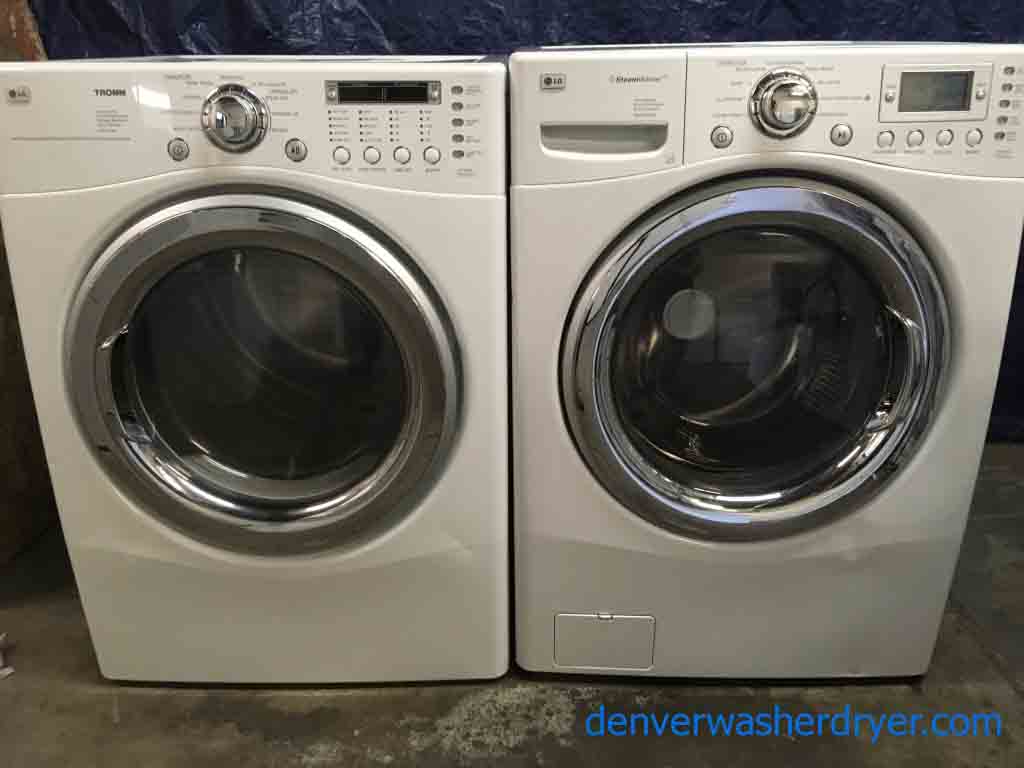 LG Tromm Ultra Capacity Washer Dryer Set!