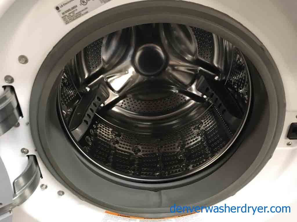 LG Direct Drive Stackable Front-Loading Washer Dryer Set!