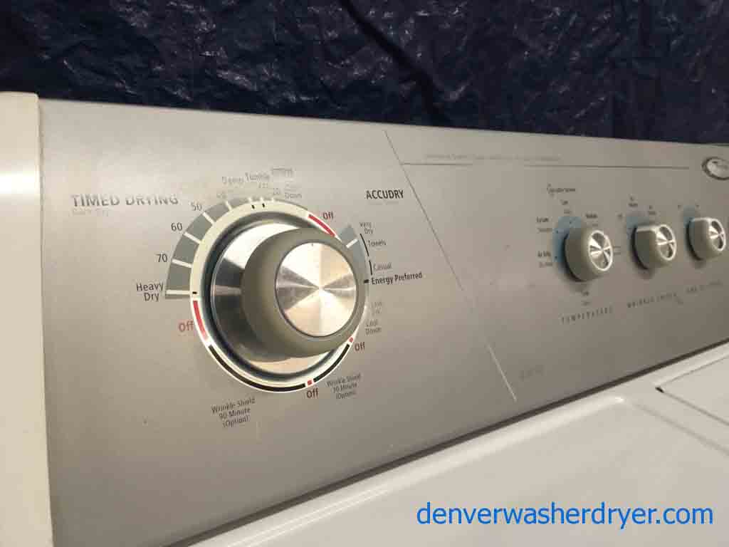 Mix-Matched Whirlpool Washer and Dryer Set!