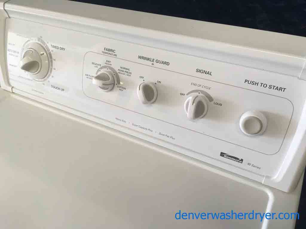 Fully-Featured Kenmore 90 Series Washer/Dryer Set!