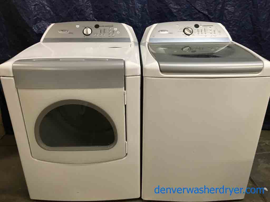 Whirlpool Cabrio H.E. Washer/Dryer Set!