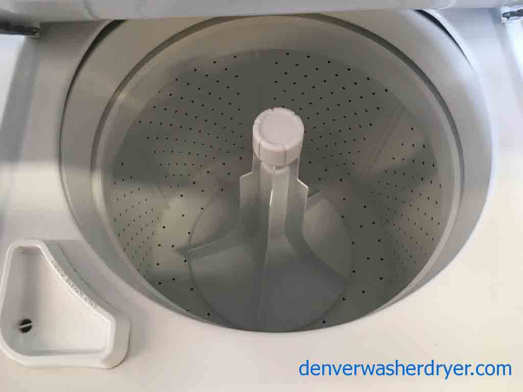 27″ Wide GE Spacemaker Stacked Washer/Dryer Set!