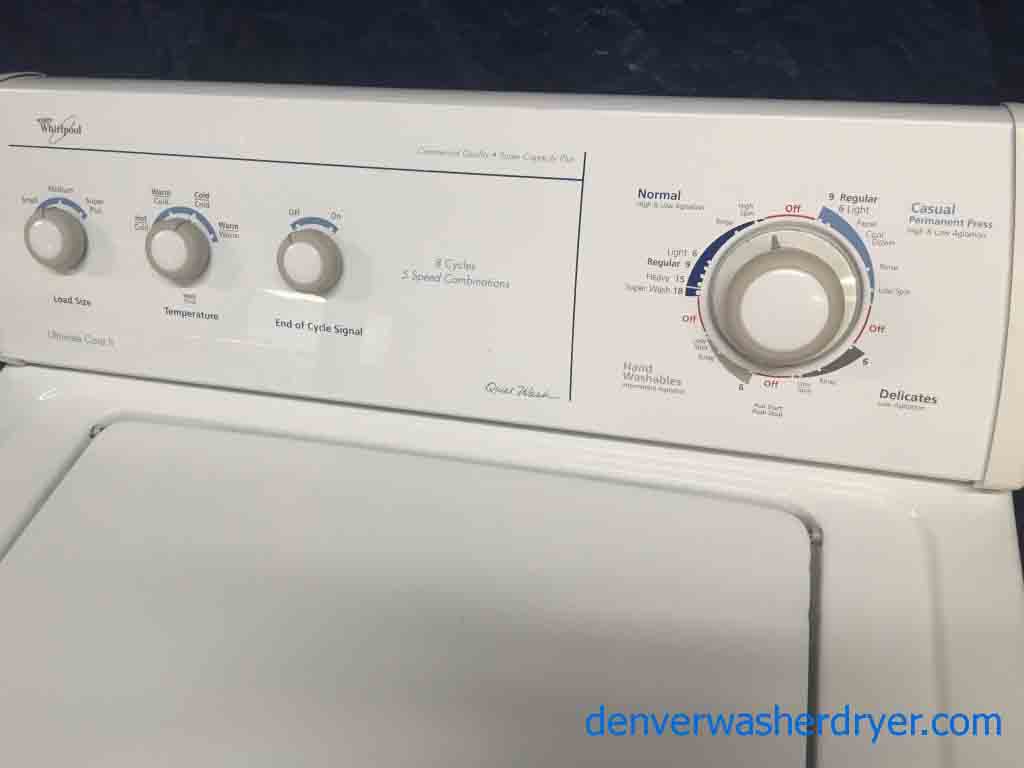 Whirlpool Ultimate Care II Washing Machine!