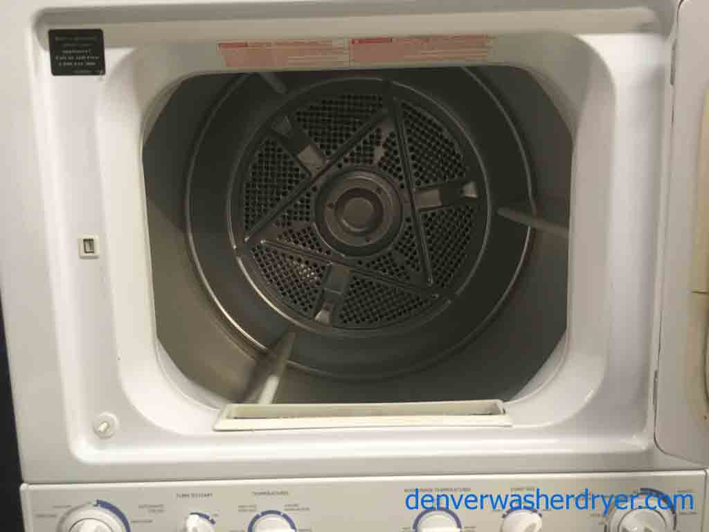 Fantastic Frigidaire 220v Stacked Laundry Machine