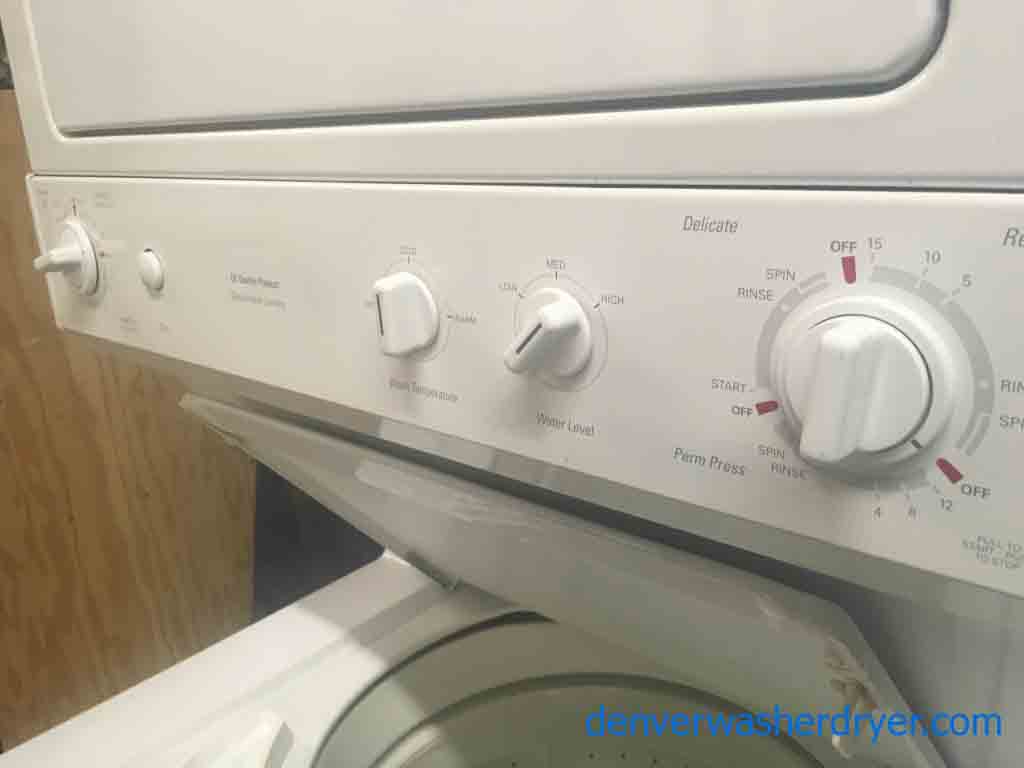 27″ Frigidaire Stacked Combo Washer Dryer
