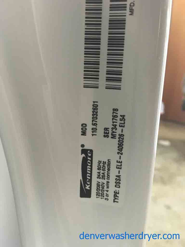 Kenmore Elite Oasis Set