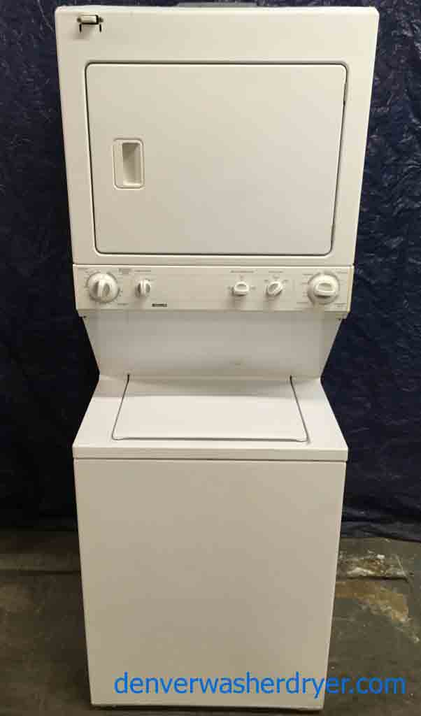 Large Images for Kenmore 27″ Stacked Washer and Dryer Combo 2627