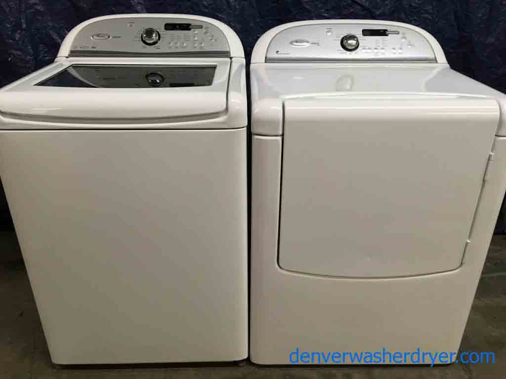 Whirlpool Cabrio Platinum Washer/Dryer Set!