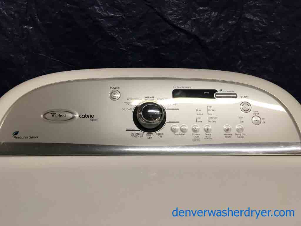 Whirlpool Cabrio Platinum Washer/Dryer Set!