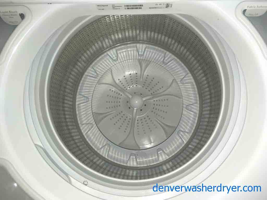 5 cu.ft. Whirlpool Cabrio Washer And Steam Dryer!