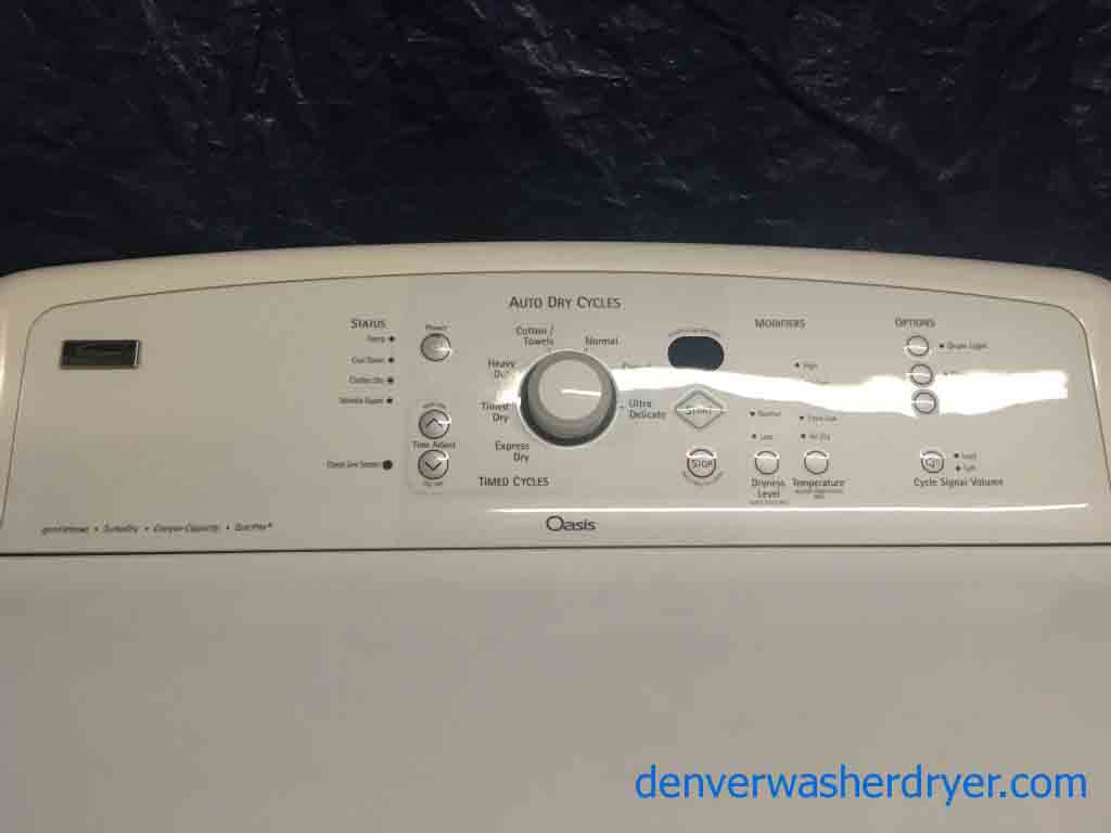 HE Kenmore Elite Oasis Washer Dryer