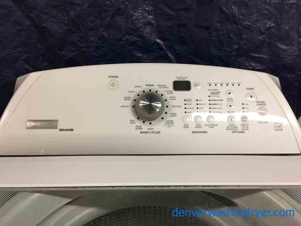 Maytag Bravos HE Washer and Steam Dryer Set!