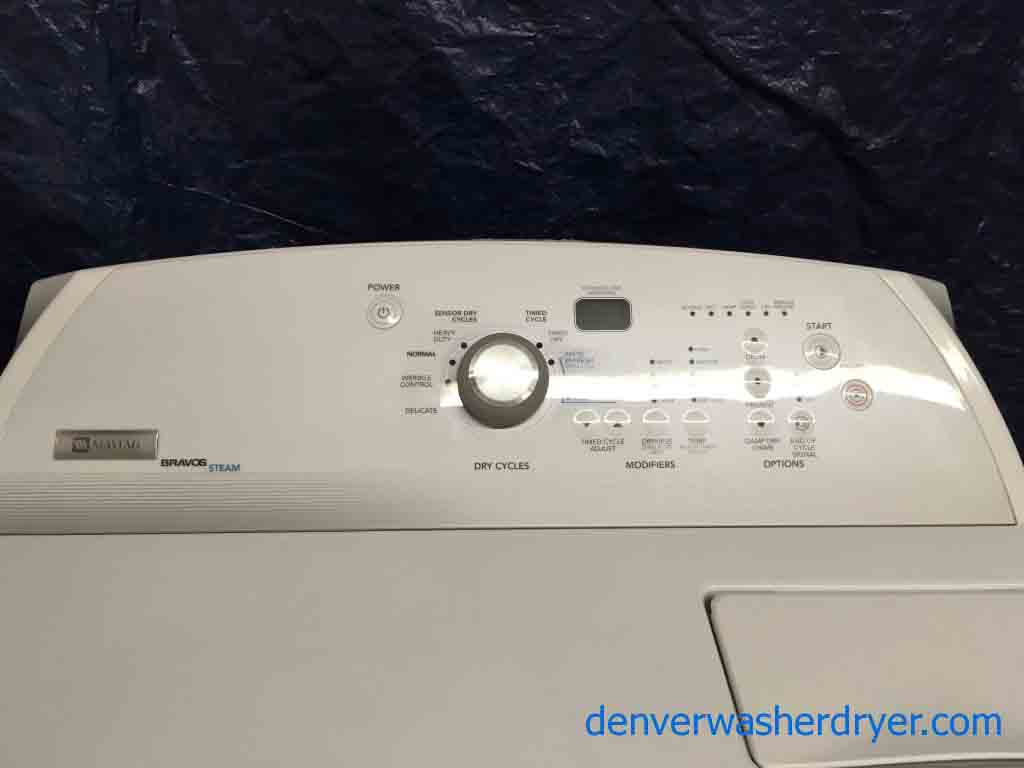 Maytag Bravos HE Washer and Steam Dryer Set!