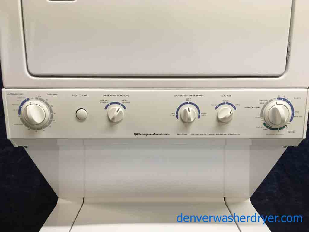 Frigidare 27″ Stacker Washer/Dryer!