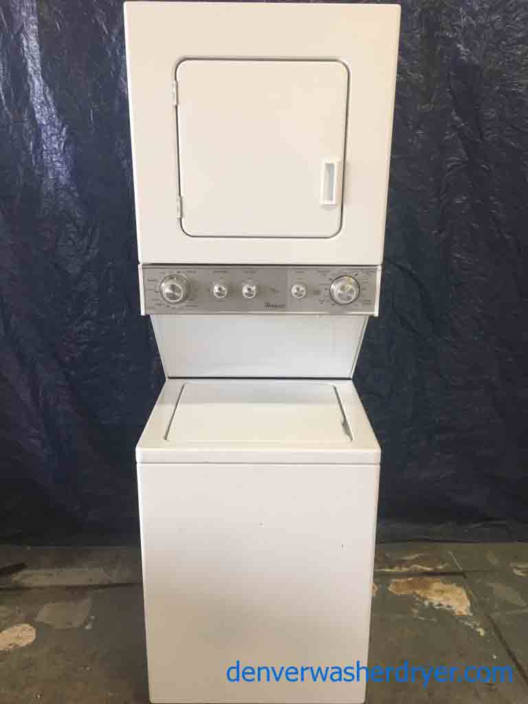 2015 Whirlpool 24″ Stackable Laundry Center, 220v