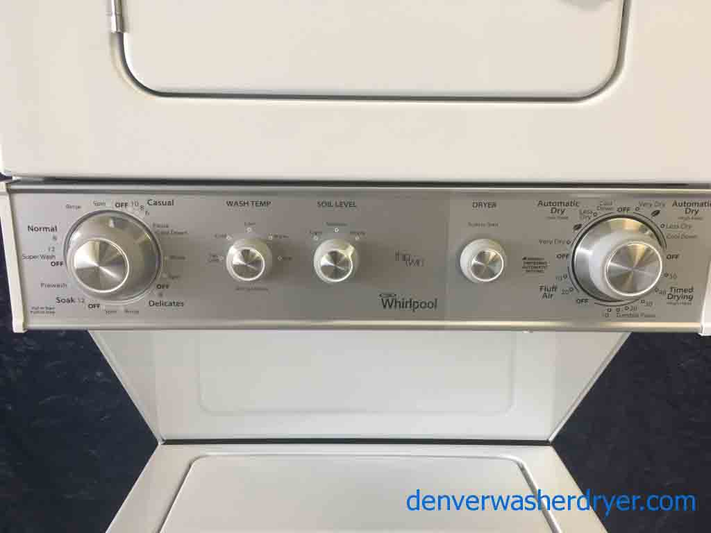 2015 Whirlpool 24″ Stackable Laundry Center, 220v