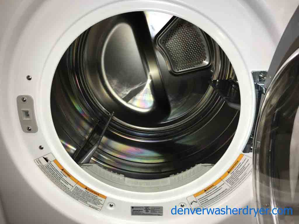 *GAS* LG Tromm Front Load Stackable Washer and Dryer!