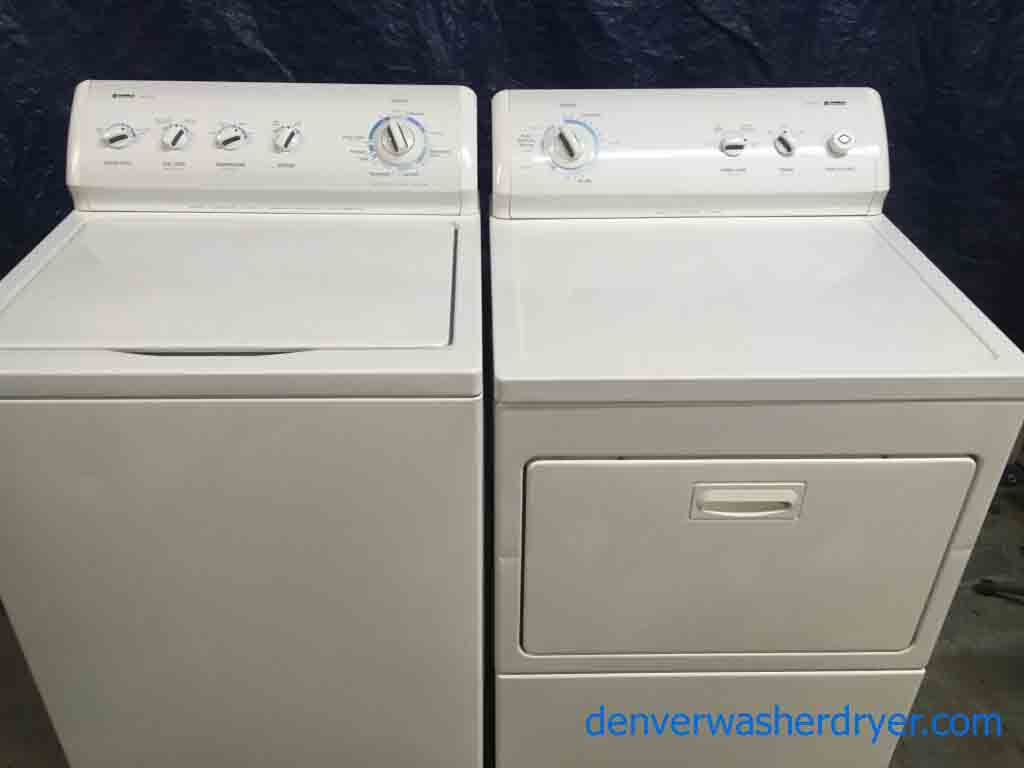 Super Capacity Kenmore Washer and Dryer Set!