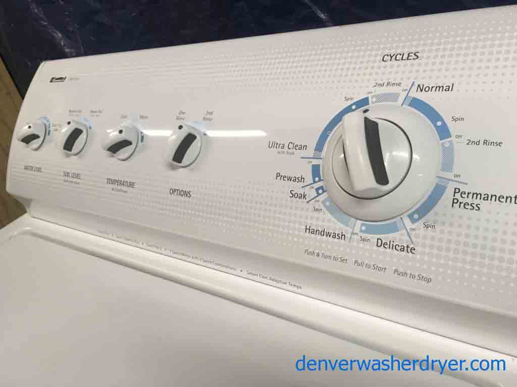 Super Capacity Kenmore Washer and Dryer Set!
