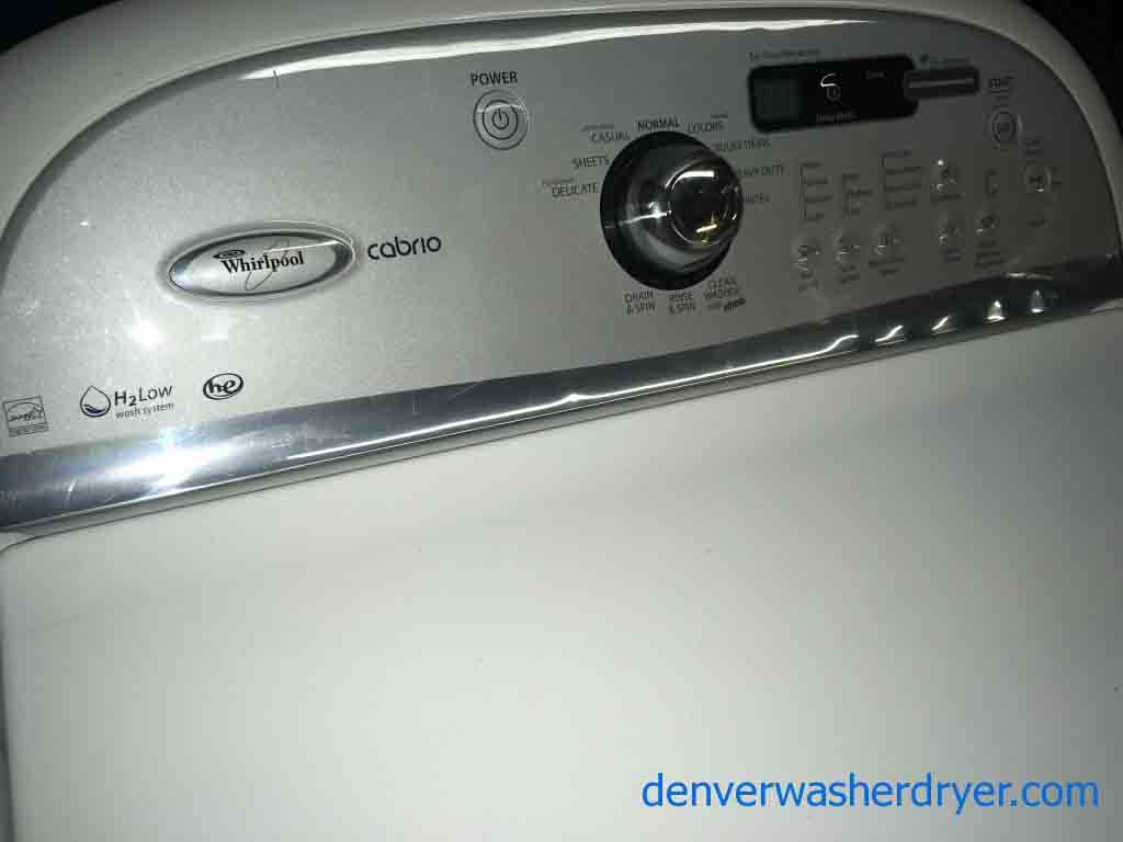 Rebuilt 5 cu.ft. Whirlpool Cabrio Washing Machine