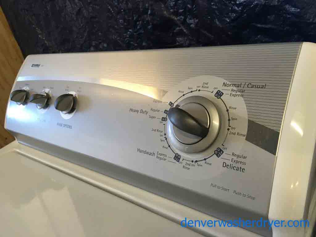 Kenmore Super Capacity Washer Dryer Set!